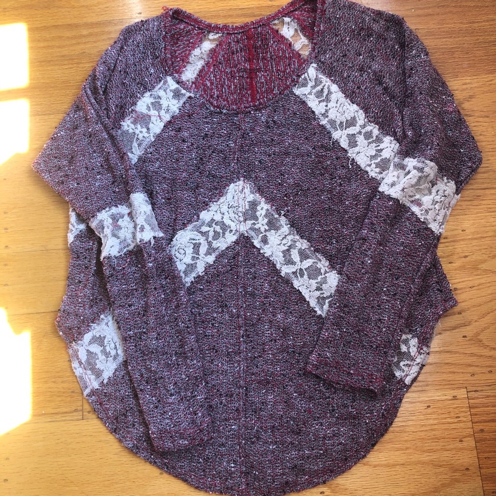 We the Free speckled long sleeve